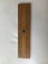 Vintage Wooden Cribbage Board – St George Series – Made in England