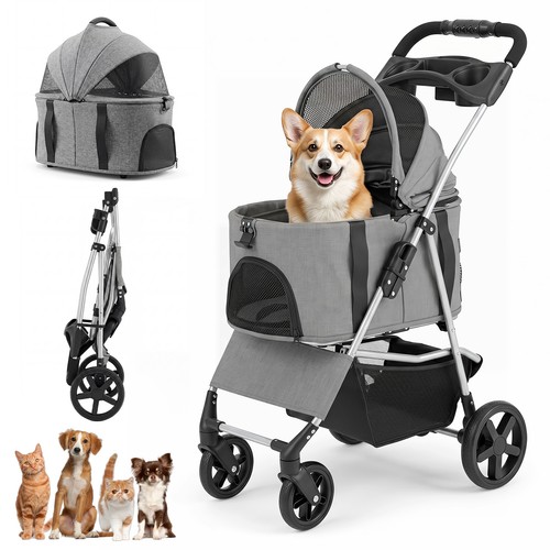 Pet stroller one click - pet, one-click