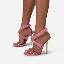 EGO CHAIN DETAIL RUCHED STRAP