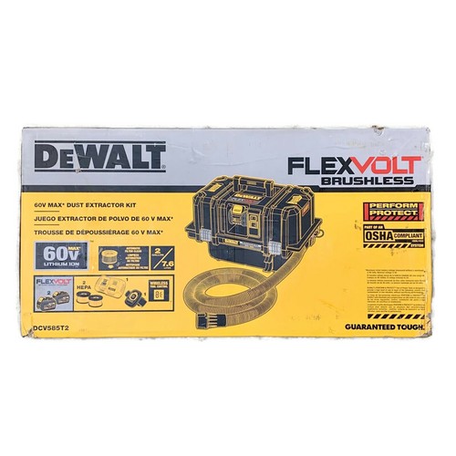 Dewalt dcv585t2 flexvolt - dewalt, 60v