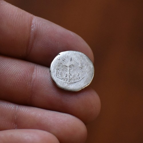 Ancient roman coin marc antony - coin,