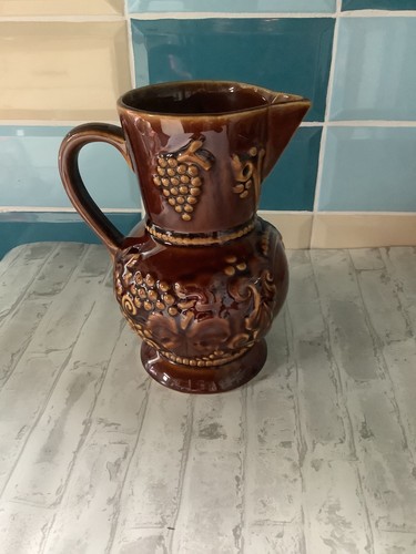 Vintage french cider jug - vintage,