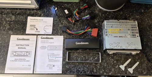 Goodmans car stereo player - goodmans,