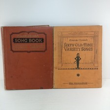 News And Chronicle Song Book + Sixty Old Time Variety Songs Words & Music Books
