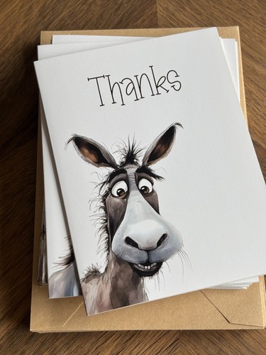 Funny donkey thank - donkey, you