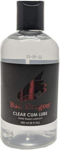 Bad dragon clear cum lube - clear,