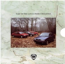 Lancia Dedra Test Drive Challenge 1993 UK Market Mailer Brochure Pack