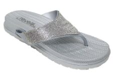 Womens Sliver Flip Flops
