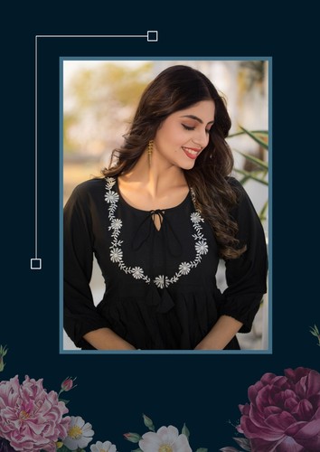 Ladies cotton kurti - ladies,