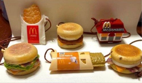 Mcdonald strap keychain mac - keychain,