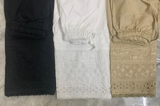 Ladies Trousers Pakistani Indian Capri Pencil Plus Size Pants Embroidery Shalwar