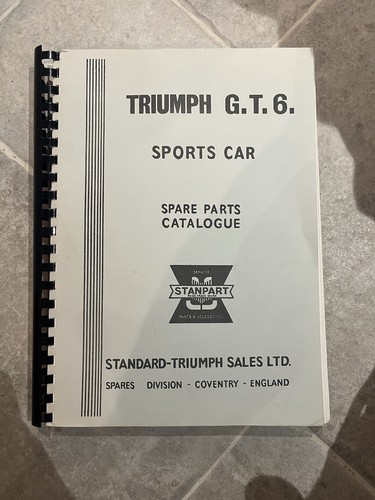 Triumph spare parts - triumph, g.t.6
