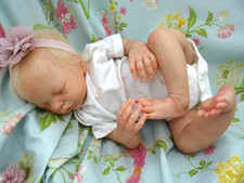 Reborn baby girl Chloe Marie 21" 6lb8. L.Ed Winters JosyNN Josy Newborn Nursery