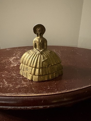 Vintage brass bell made - vintage, in