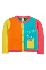 Frugi Girls Rainbow Cardigan -