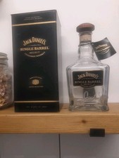 Jack Daniels Single Barrel Select EMPTY Bottle And  Box.
