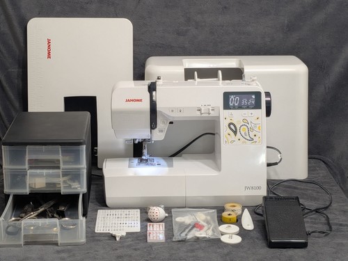 Janome jw8100 sewing machine - janome,