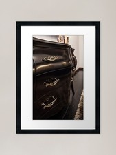 Chest of drawers ebony in