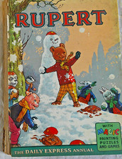 1962 rupert the bear - rupert, annual