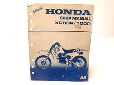 1985 85 Honda XR80R XR100R