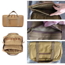 Tactical Pistol Case Padded Handgun Gun Range Bag with Magazine Storage Holder