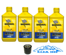 4L Oil Change Bardahl XTM SYNT 10W40 + Filter Yamaha FZ1 2010-2011-2012