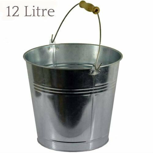 12l galvanised steel metal - 12l,