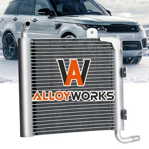 Front right aluminium radiator - right,