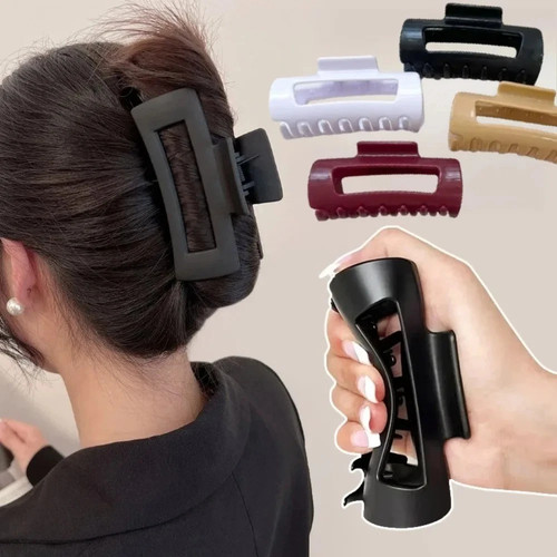 Silicone hair claw clip - claw, large