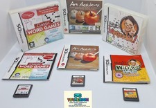 Nintendo DS 3x Game Bundle,2 Puzzle & 1 Drawing Tested Working Includes Manuals