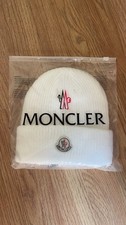 Moncler Beanie One Size White