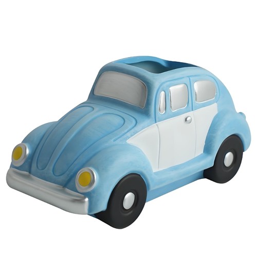 Resin blue car - blue,