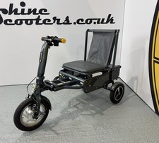 2020 eFoldi Mk 1.5 Explorer Portable Travel Electric Mobility Scooter - 8mph