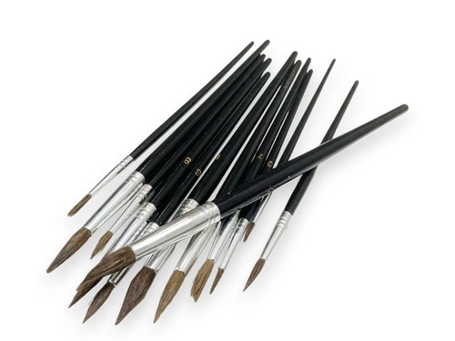 Artist paint brushes 12pc - paint, fine