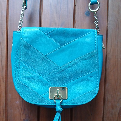 Biba teal vintage cross - teal,