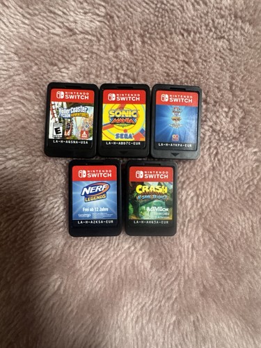 Nintendo game cards - nintendo, 5