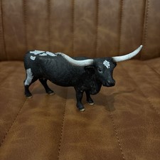 SCHLEICH 13865 Texas Longhorn Cow (2018) - Cattle Bull RETIRED
