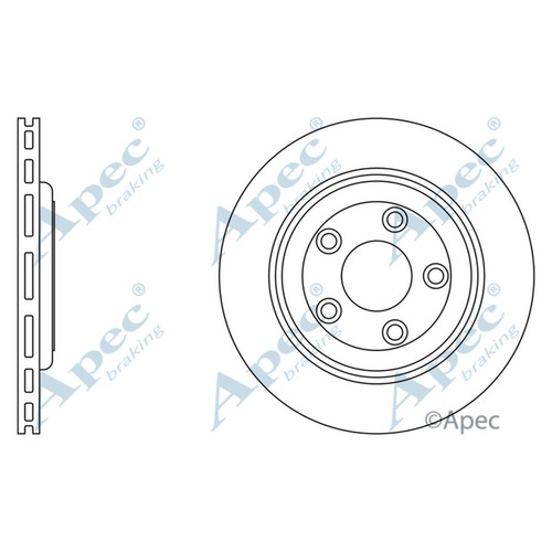 Brake discs vented for - brake,