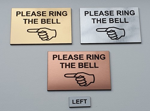 Please ring the bell - please,