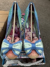 Irregular Choice Lady banjoe Blue Rainbow Size 6.5