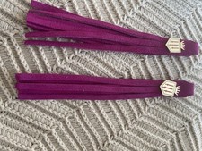 Fairfax And Favour fuchsia tassels