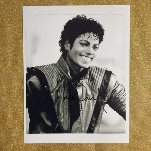 Michael jackson signed - michael,