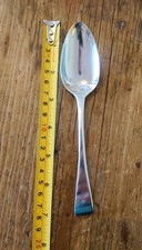 Antique Silver Dessert Spoon