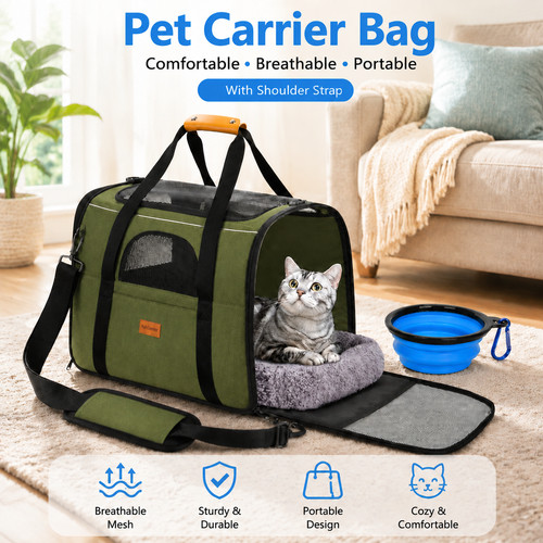Cat carrier bag - cat,