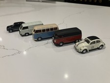 1.72/1.76 OO Gauge Oxford/ Cararama VW Bundle. Golf GTI, T3 Van T1 And Herbie