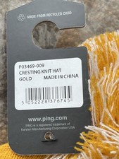 New Tagged Ping Cresting Knit