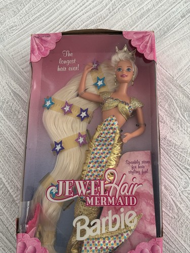 Vintage gold 1995 jewel hair - vintage,