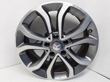 2014 MERCEDES BENZ W205 7Jx17 H2 ET48.5 5 Double Spoke Alloy WHEEL