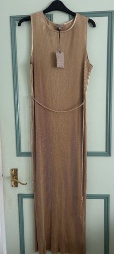 River island gold - gold, dress