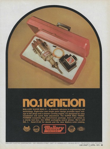 1974 mallory super mag - mallory,